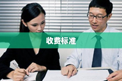 收费标准